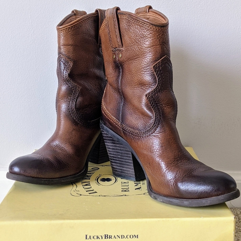 Lucky Brand Cowgirl Boots